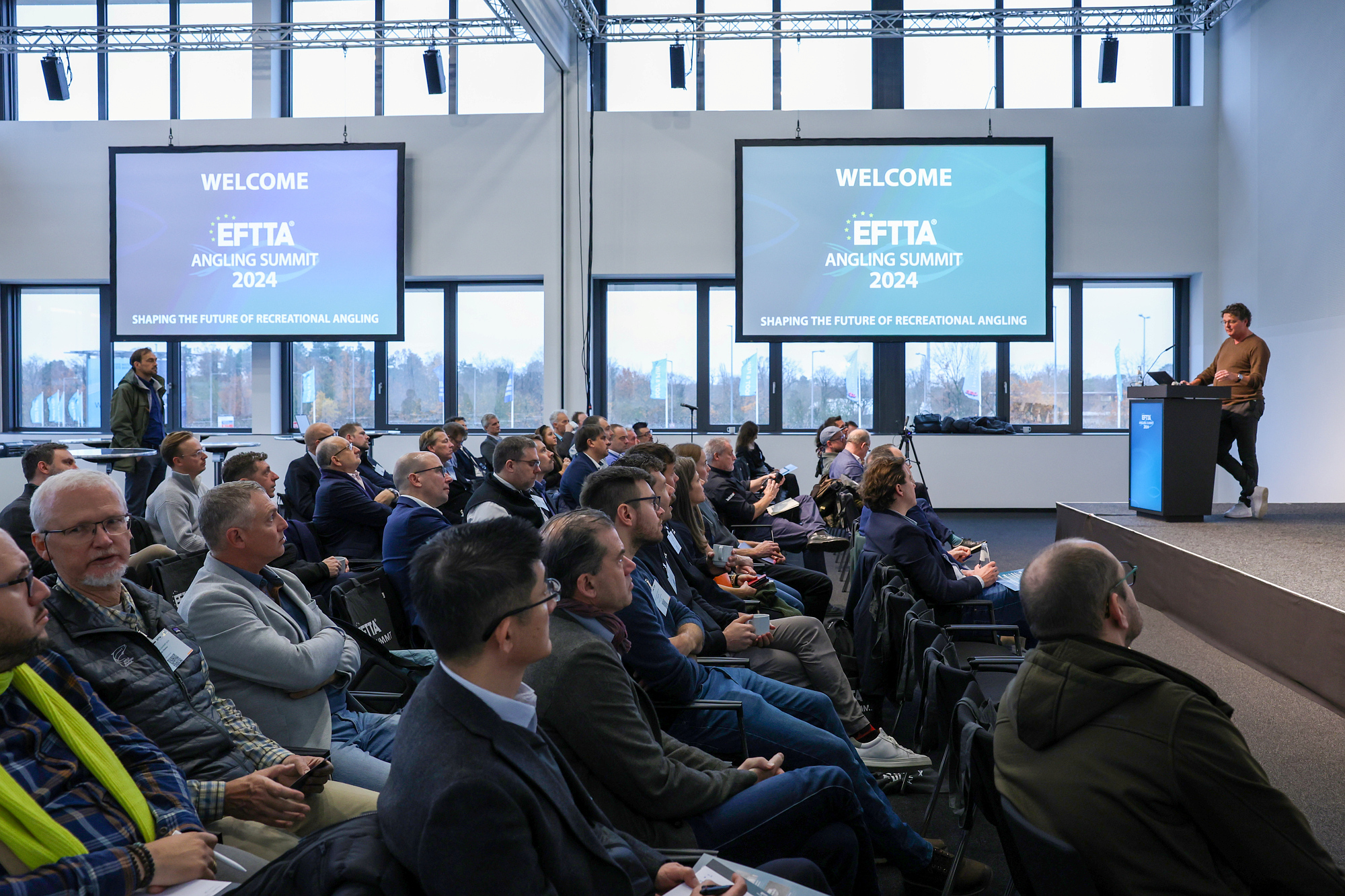 The EFTTA Angling Summit brought together the most important players in the international angling industry at the Berlin Exhibition Centre on 28 November. © Messe Berlin GmbH